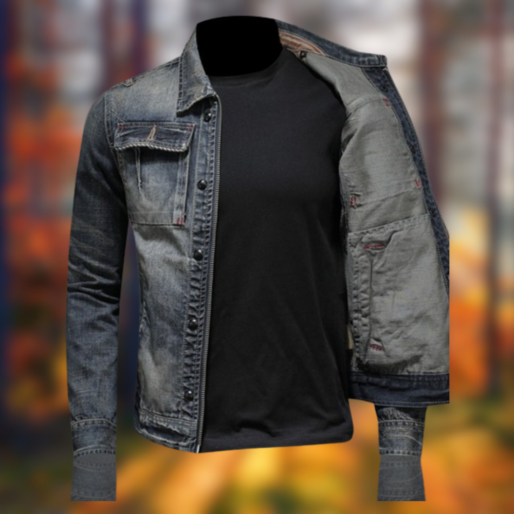 Levoire | Veste en Jean style rétro