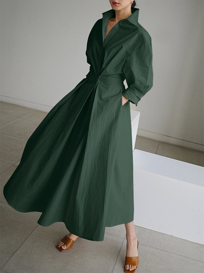 Levoire | Robe Maxi Vert
