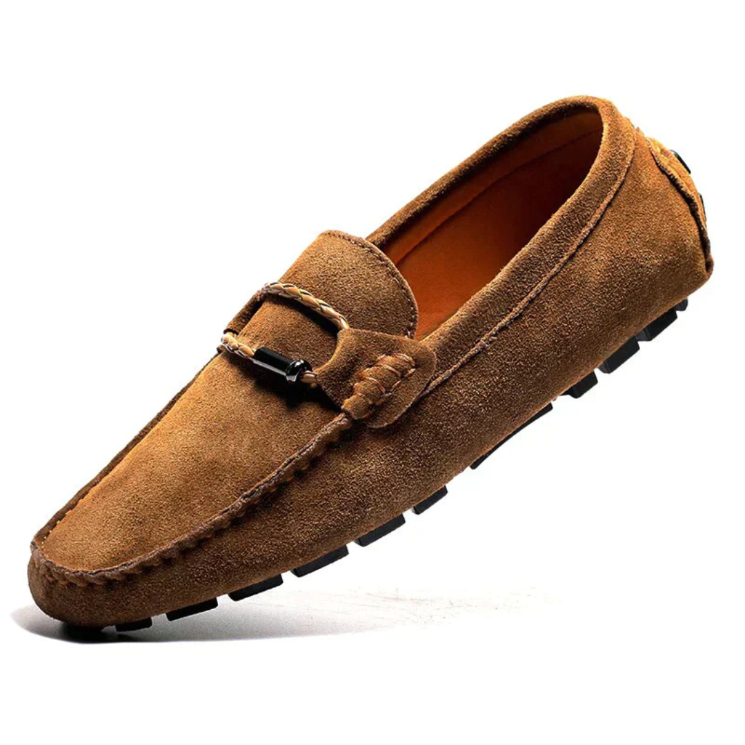 Levoire | Mocassins confortables pour hommes Braun