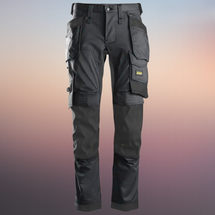 Levoire | Pantalons multifonction confortables avec taille élastique Gris
