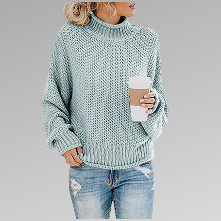 Levoire | Beau Pull Tricoté Épais Bébé Bleu