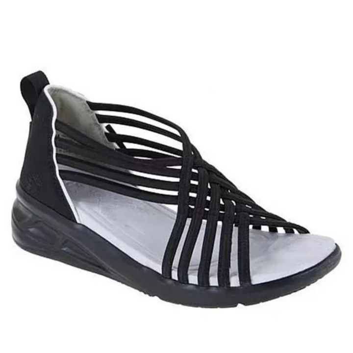 Levoire | Sandales orthopédiques favorables aux pieds Noir