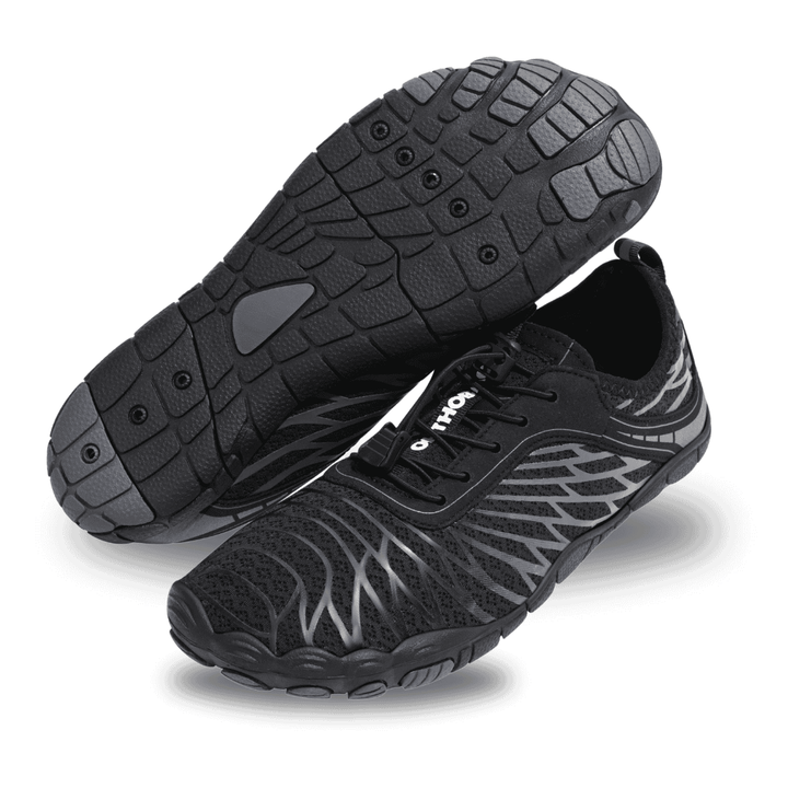 Levoire | Chaussure Barefoot Pour Le Confort Naturel Noir-gris