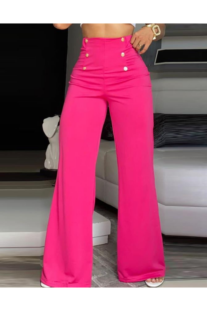 Levoire | Pantalons Larges Pour Femmes Pour Un Look Décontracté Rosa