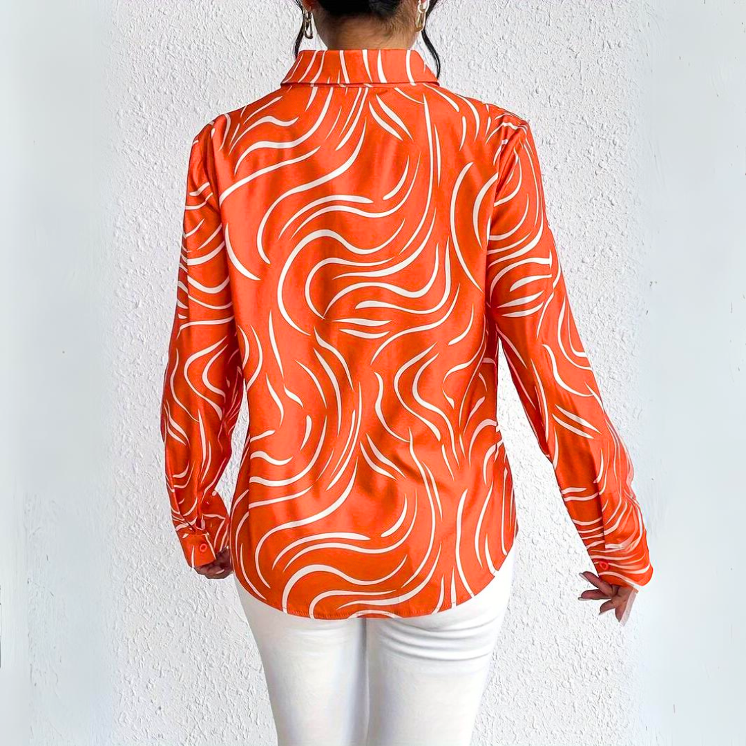 Levoire | Chemisier De Football Orange