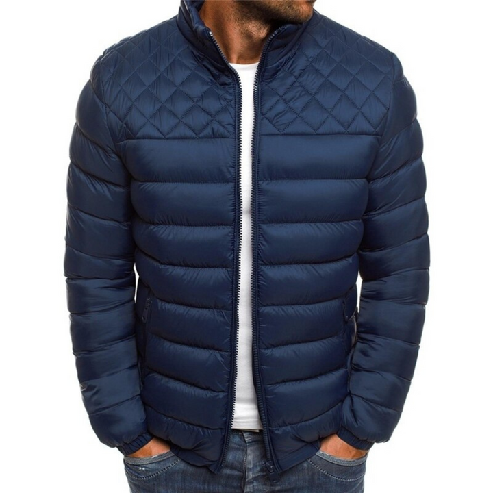 Levoire | Veste Hommes Bomber Marine bleu