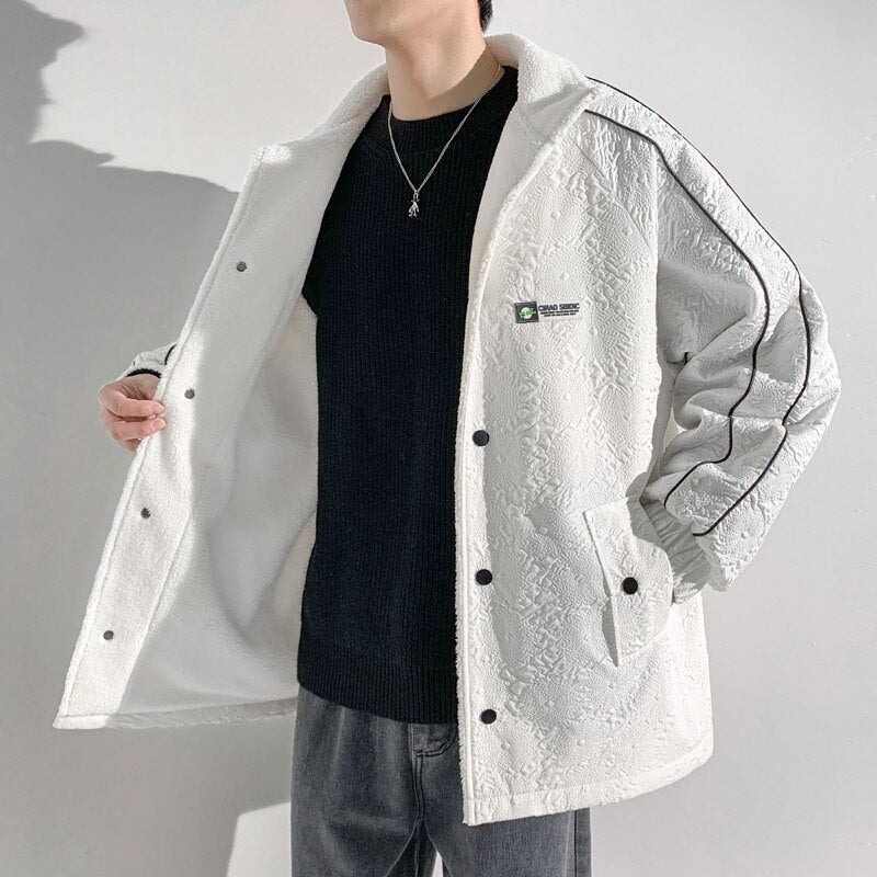 Levoire | Manteau Plus Chaud Avec Sensation Cachemire Blanc