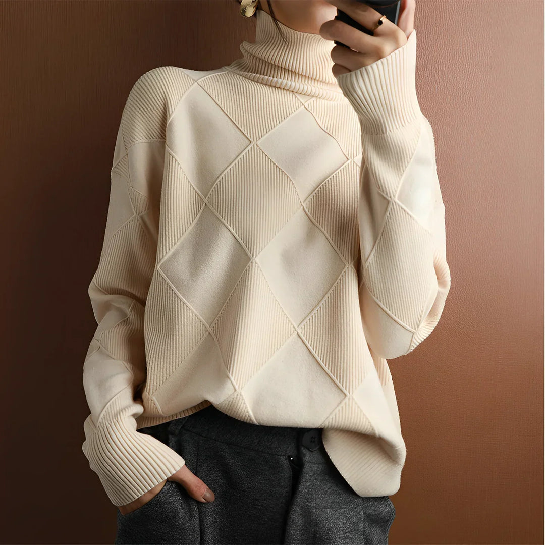 Levoire | Cardigan Avec Col Montant Ivoire