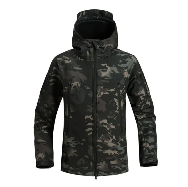 Levoire | Veste Extérieure Technique Pour Hommes Dunk Camouflage Nocturne