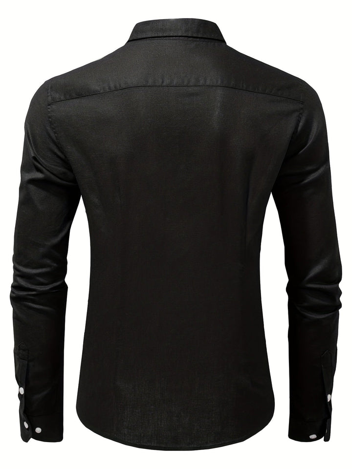 Levoire | Chemise Décontractée À Manches Longues Pour Styles Décontractés