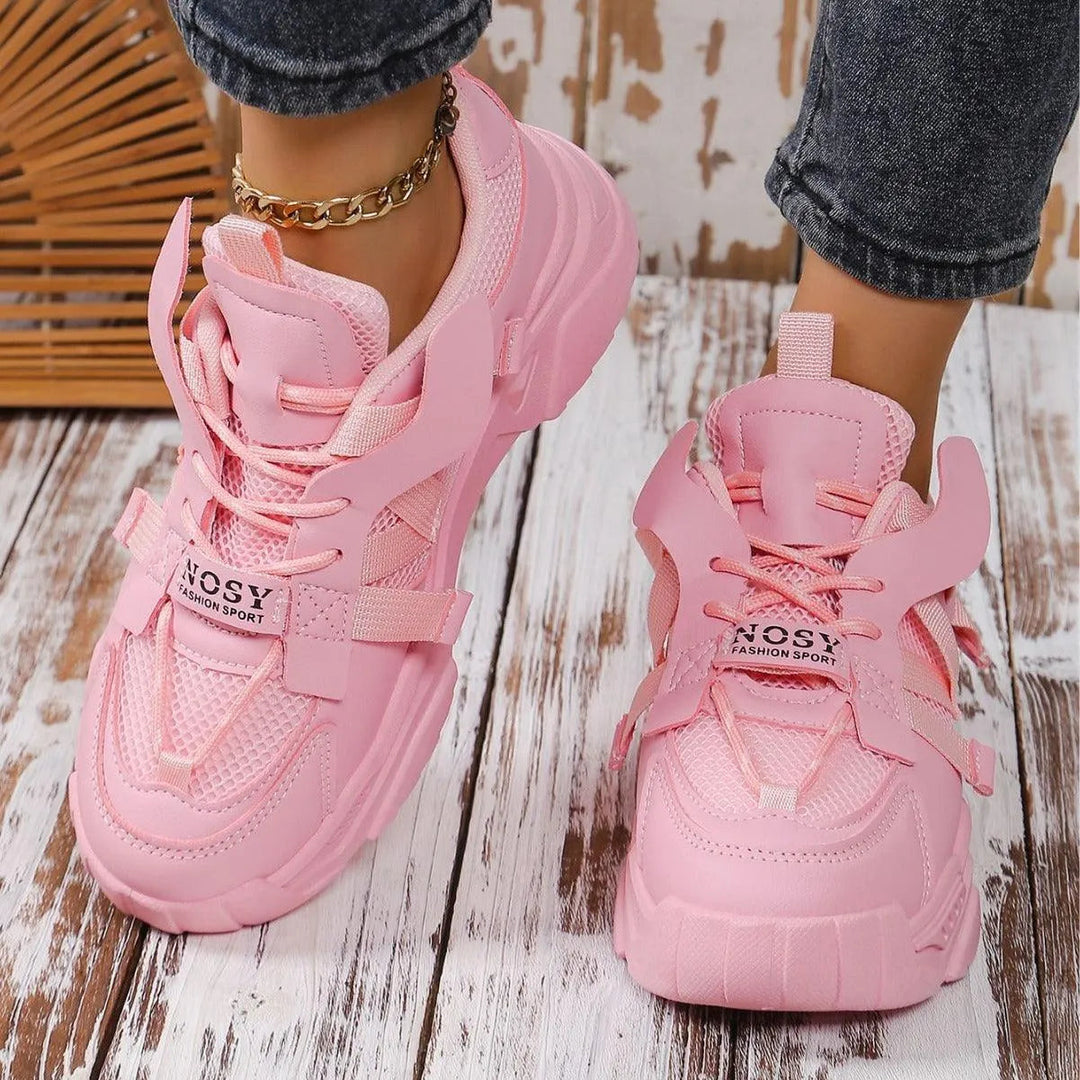 Levoire | Chaussures à surface en mesh avec plateforme
