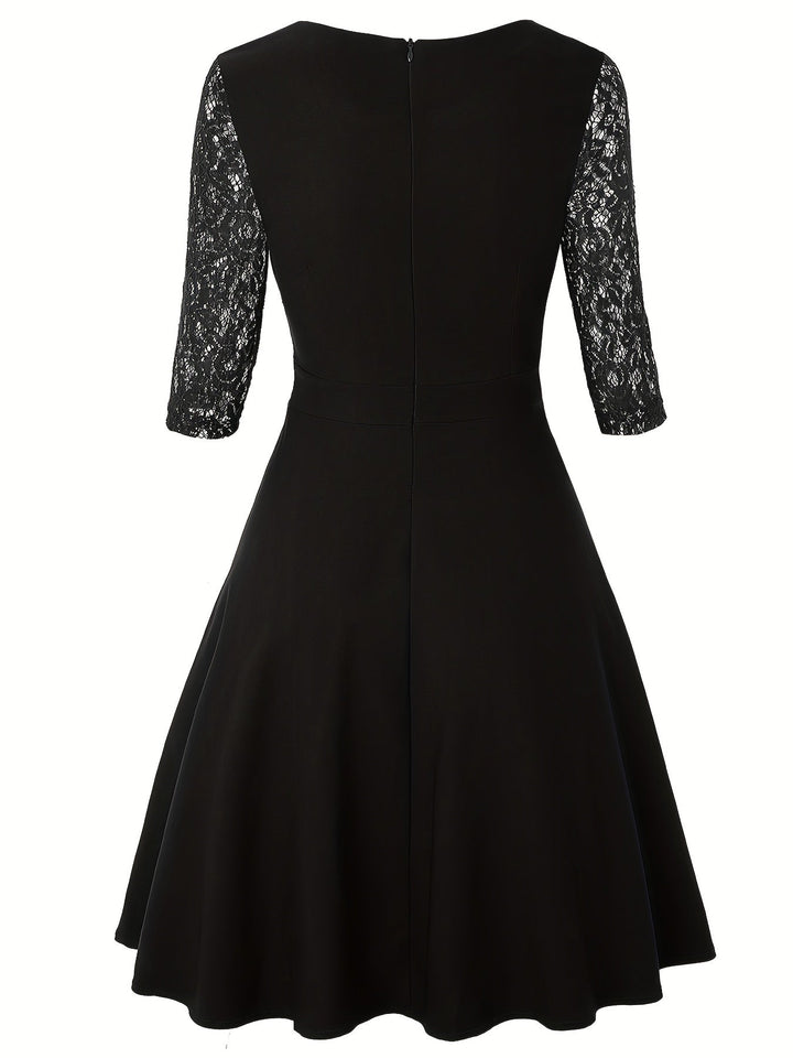 Levoire | Robe Femme Avec Des Détails En Dentelle Parfaite Pour Les Occasions Formelles