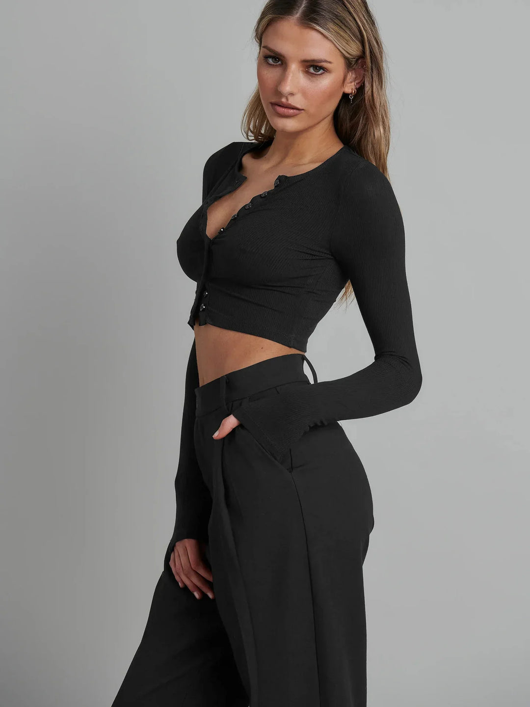 Levoire | Veste En Tricot Cropped