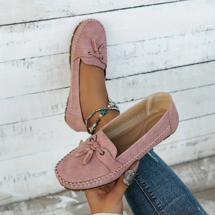 Levoire | Mocassins Vintage Confortables Rose