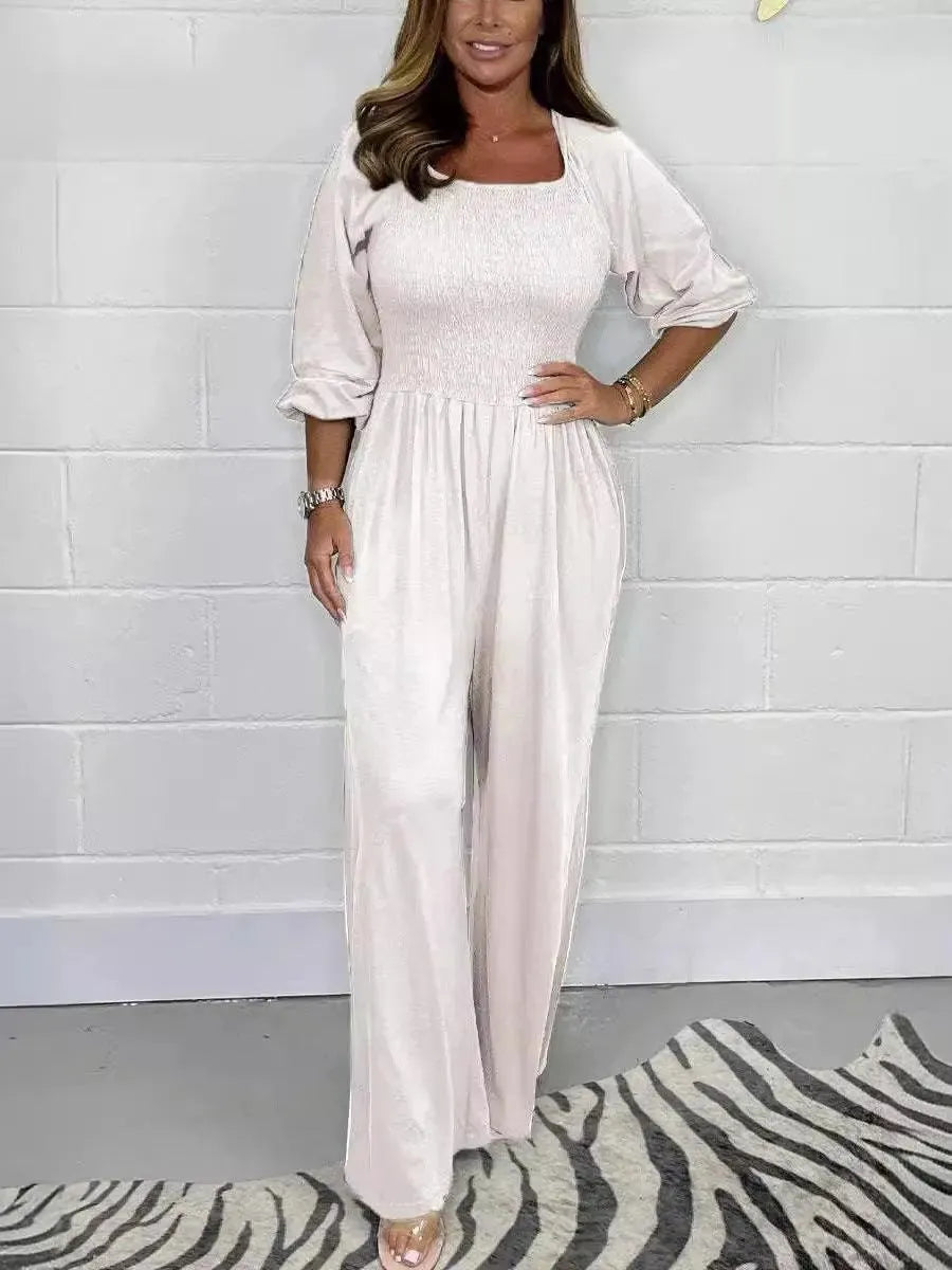 Levoire | Robe confortable et extensible pour femmes Blanc