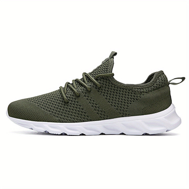 Levoire | Légères Et Respirantes Chaussures De Course Antidérapantes Pour Hommes Olive verte 1 43.5