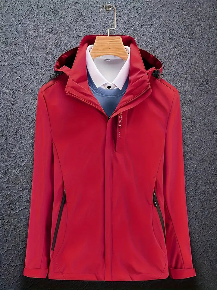 Levoire | Veste À Capuche Imperméable À Manches Longues Rot