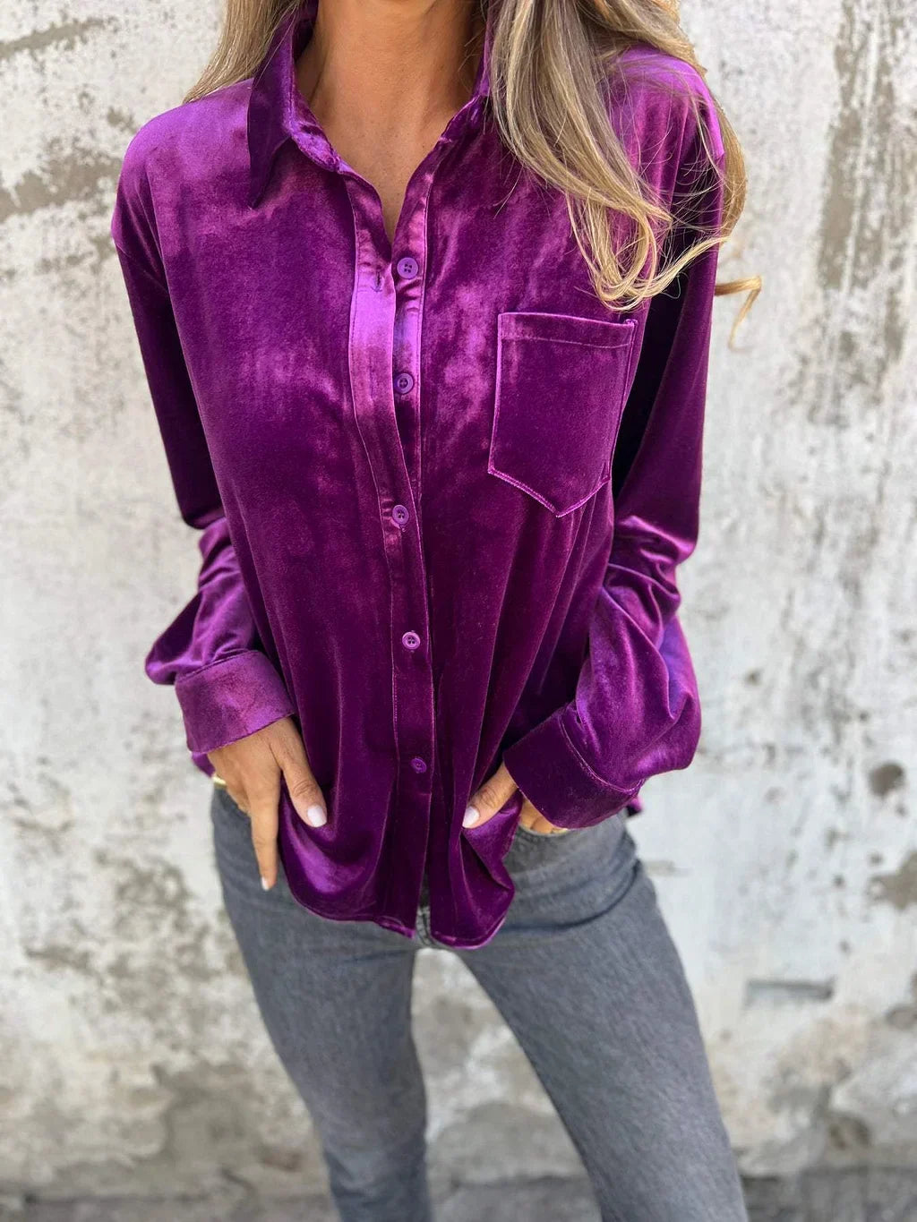 Levoire | Chemise À Manches Longues Édition Premium Lila