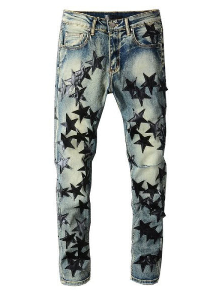 Levoire | Hommes Jean Star Slim Fit Lavé Moyen