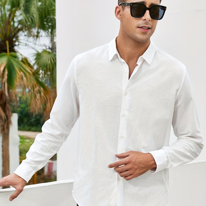 Levoire | Chemise Décontractée À Manches Longues Pour Styles Décontractés