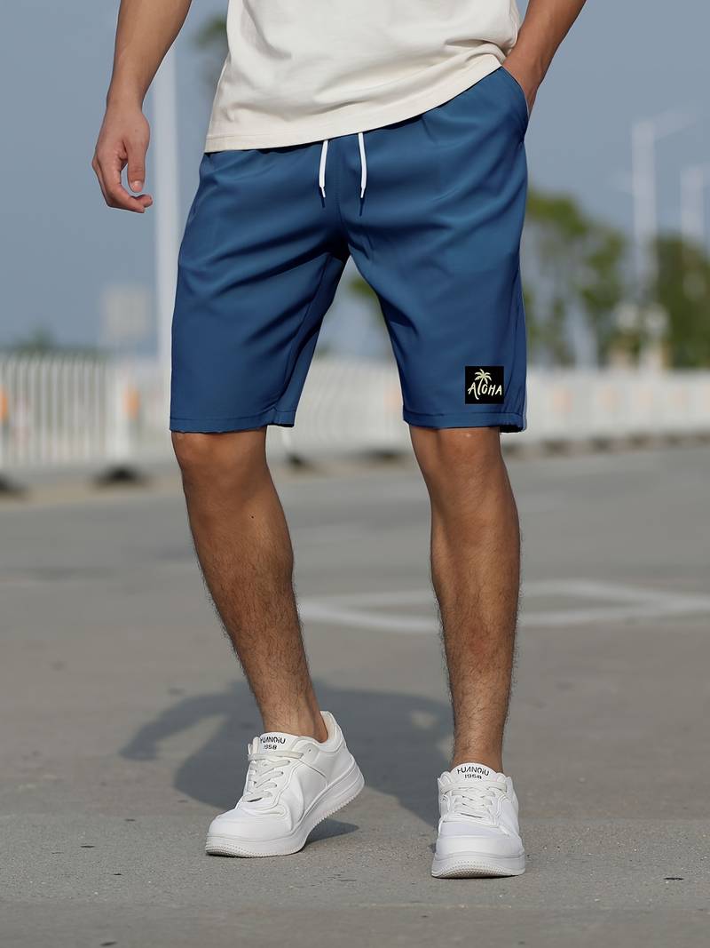 Levoire | Shorts Camouflage Double Couche Bleu royal