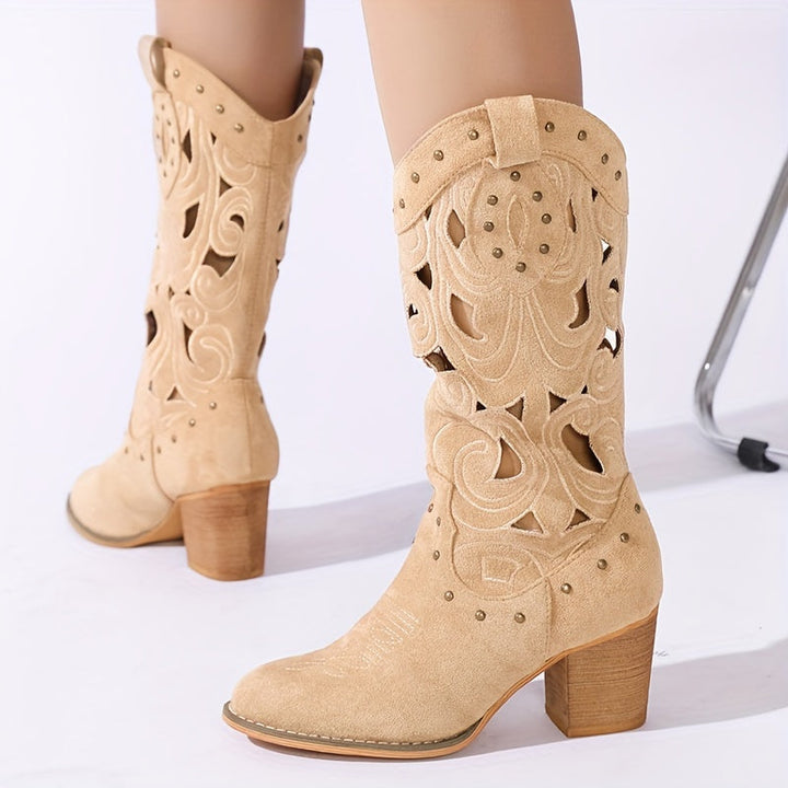 Levoire | Bottes Élégantes Pour Femmes Avec Talons Et Clous