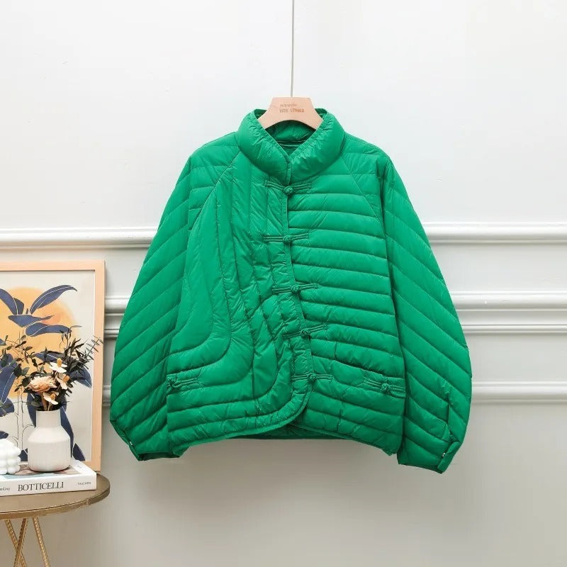 Levoire | Veste En Quilt Légère Vert