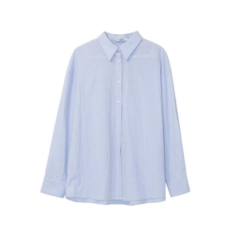 Levoire | Chemise De Loisirs Rayée Bleu Une taille