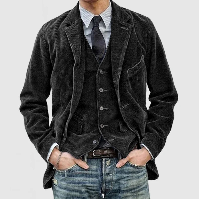 Levoire | Blazer Et Gilet Noir