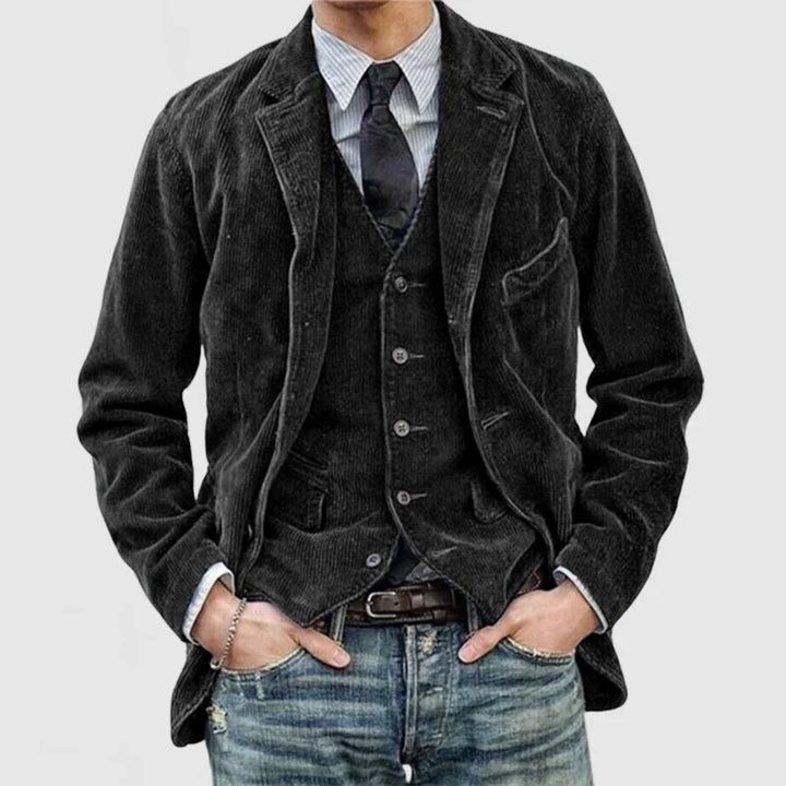 Levoire | Blazer Et Gilet Noir