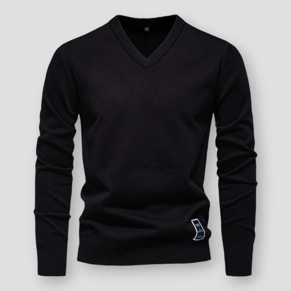 Levoire | Pull d'Automne Décontracté Noir