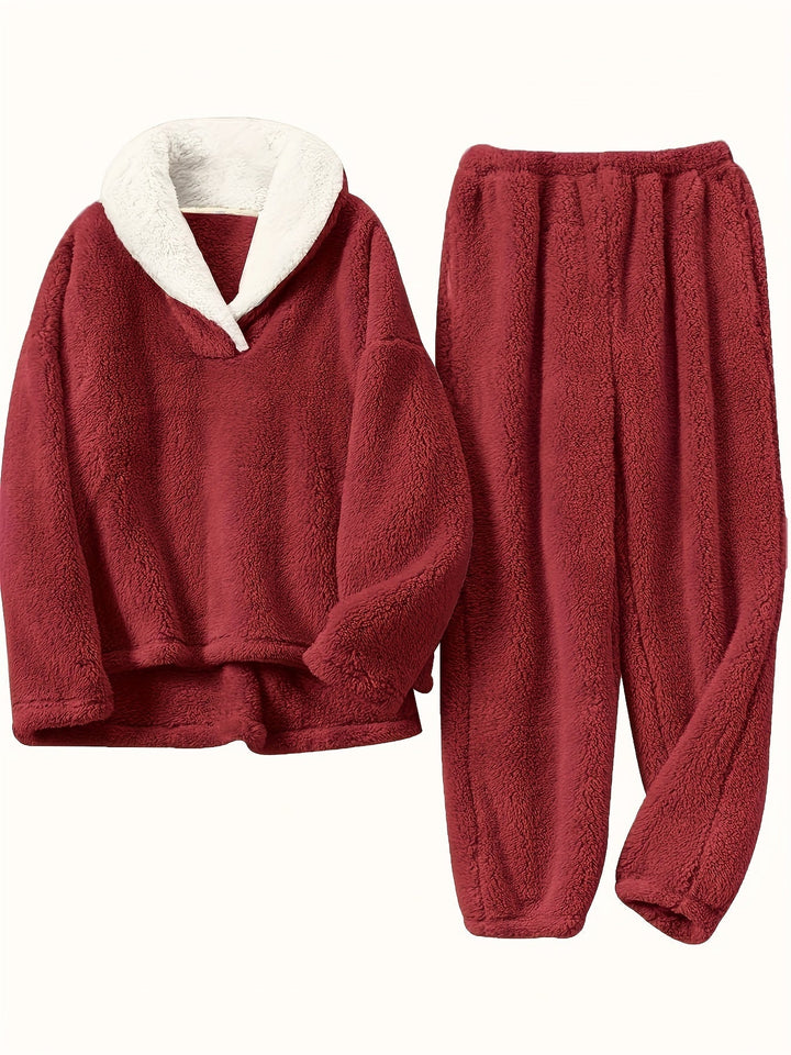 Levoire | Ensemble en flanelle doux Rot