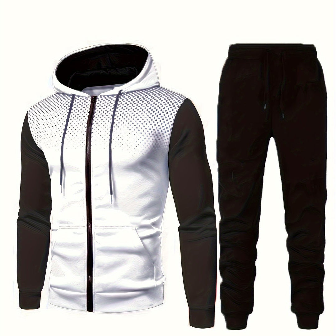 Levoire | Ensemble De Survêtement Pour Homme 2 Pièces Avec Sweat À Capuche Et Pantalon De Jogging