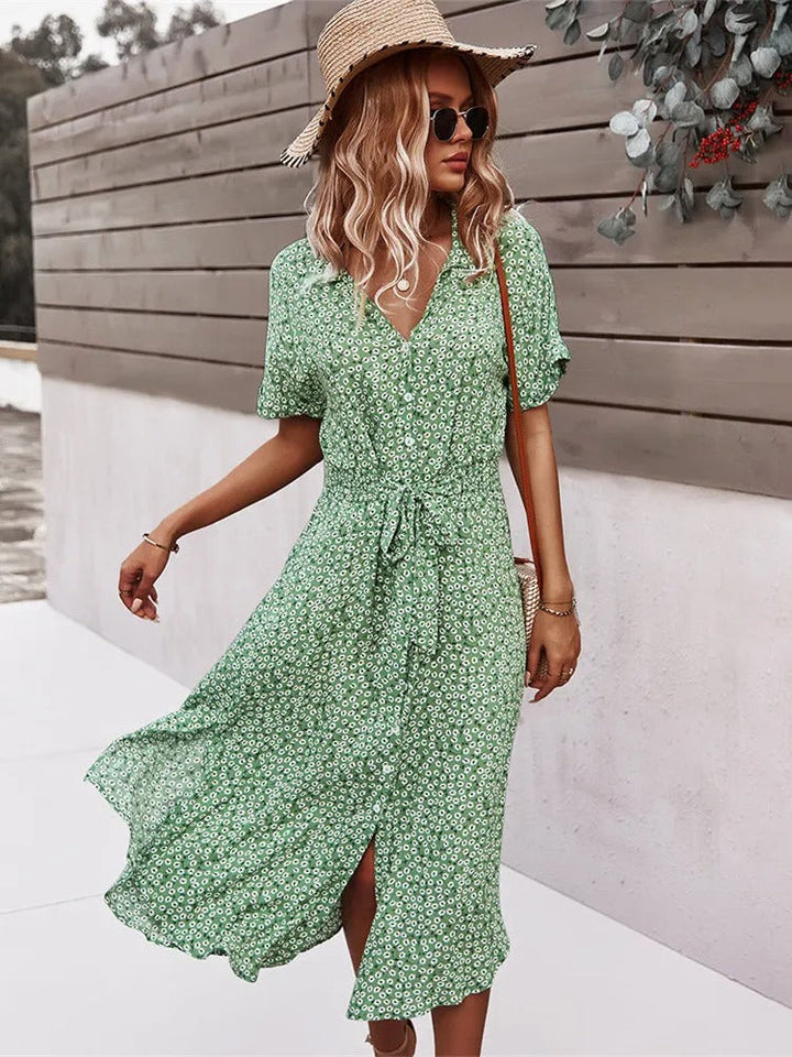 Levoire | Robe À Motif Floral Pour L'Été