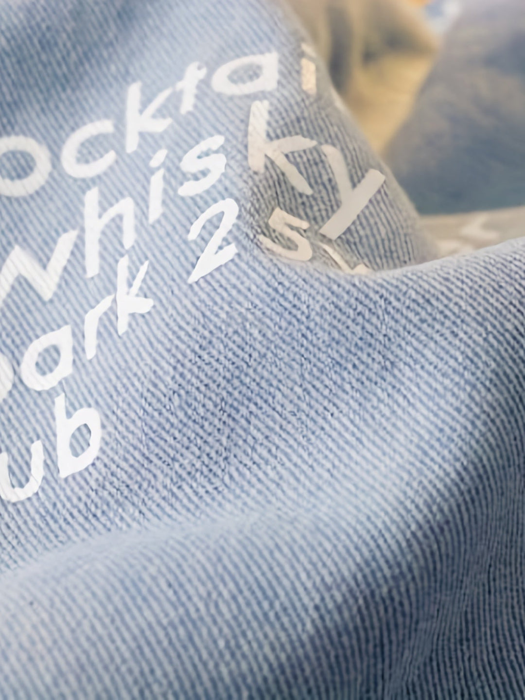 Levoire | Preppy Denim Veste Pour Hommes Avec Col Réversible