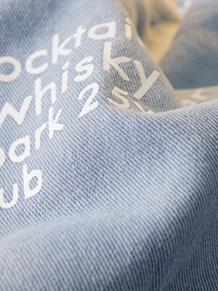 Levoire | Preppy Denim Veste Pour Hommes Avec Col Réversible