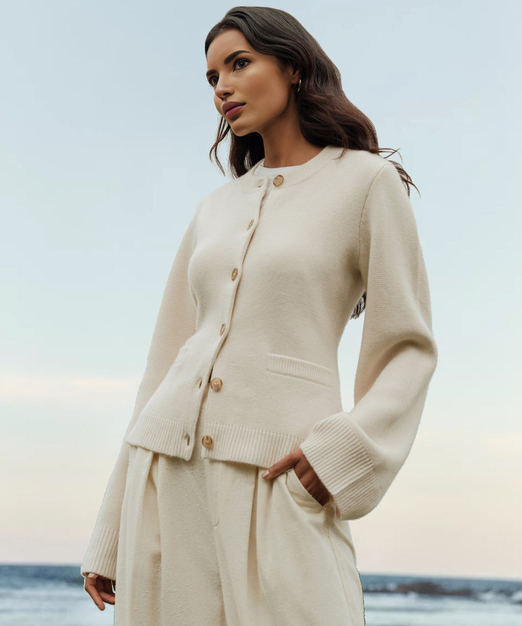 Levoire | Ultra Doux Cardigan Avec Sensation De Cachemire Et Boutons