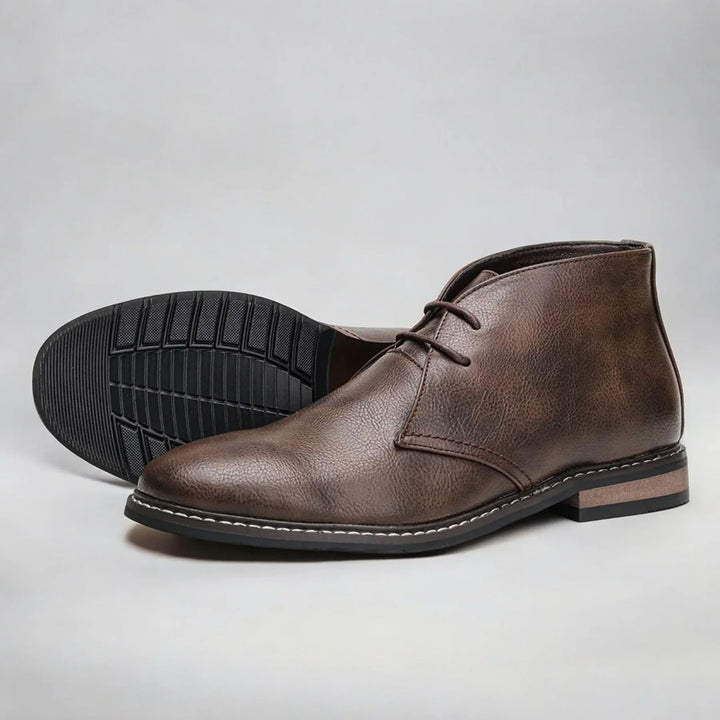 Levoire | Chukka chaussures en daim Marron foncé