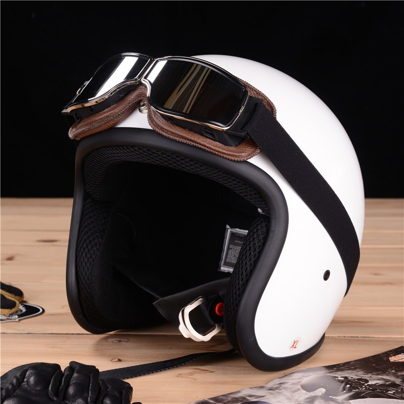 Levoire | Lunettes De Moto En Cuir Pour Hommes