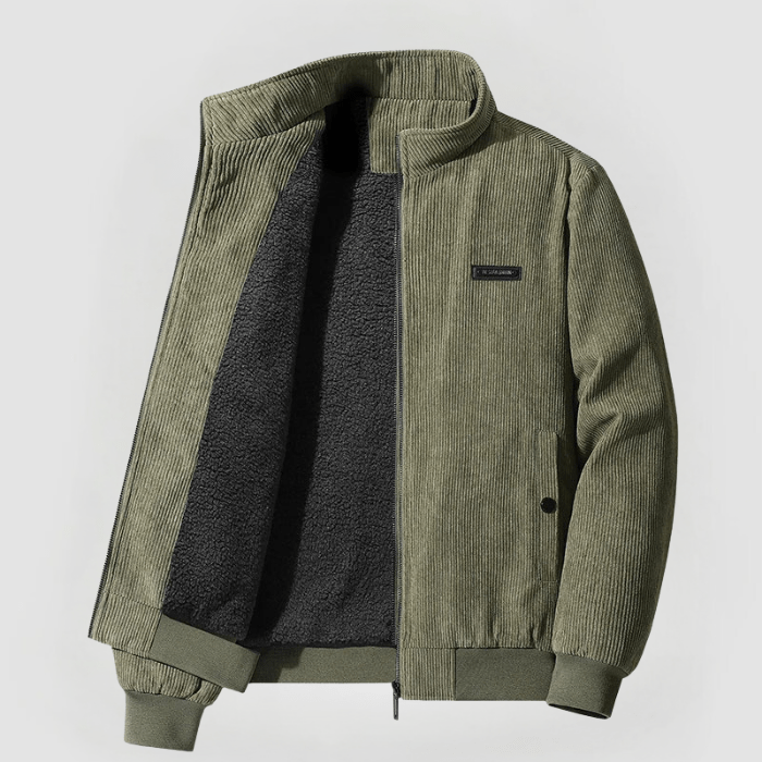 Levoire | Manteau Élégant Et Polyvalent Vert