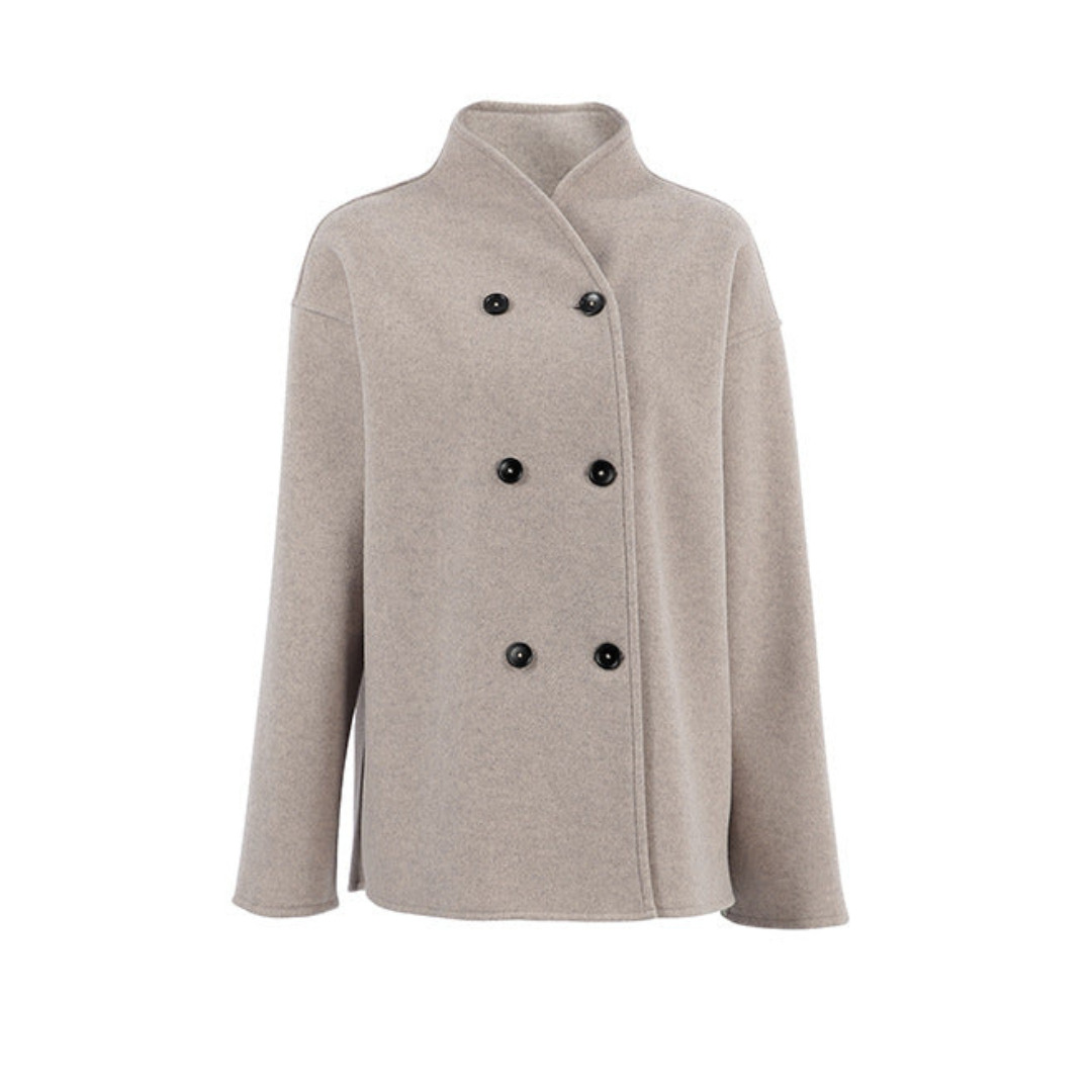 Levoire | Chauffant Manteau En Vert Gren
