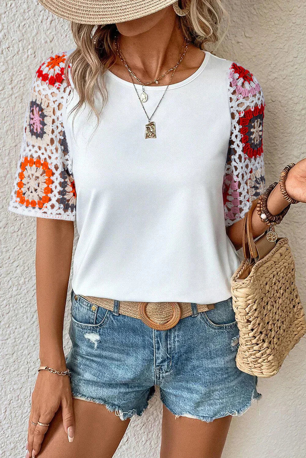 Levoire | T-Shirt Hekatun À Manches Blanc