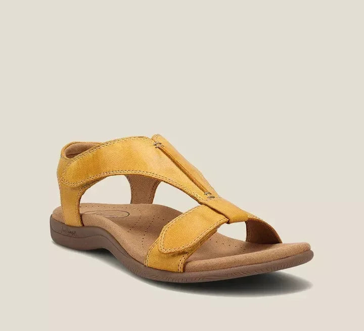Levoire | Sandales Confortables Femmes Saines Jaune