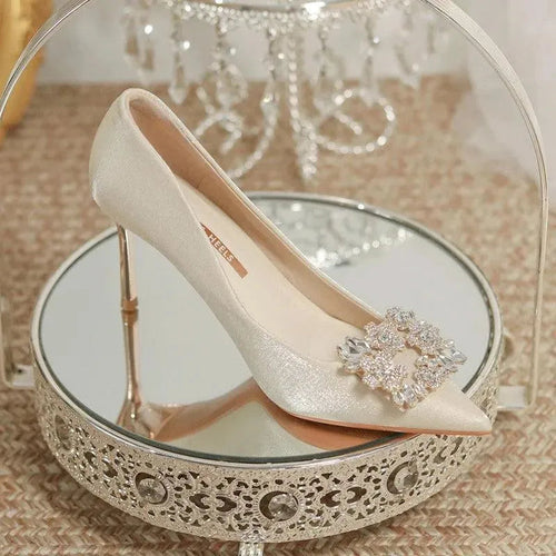 Levoire | Chaussures de mariage Stiletto avec strass