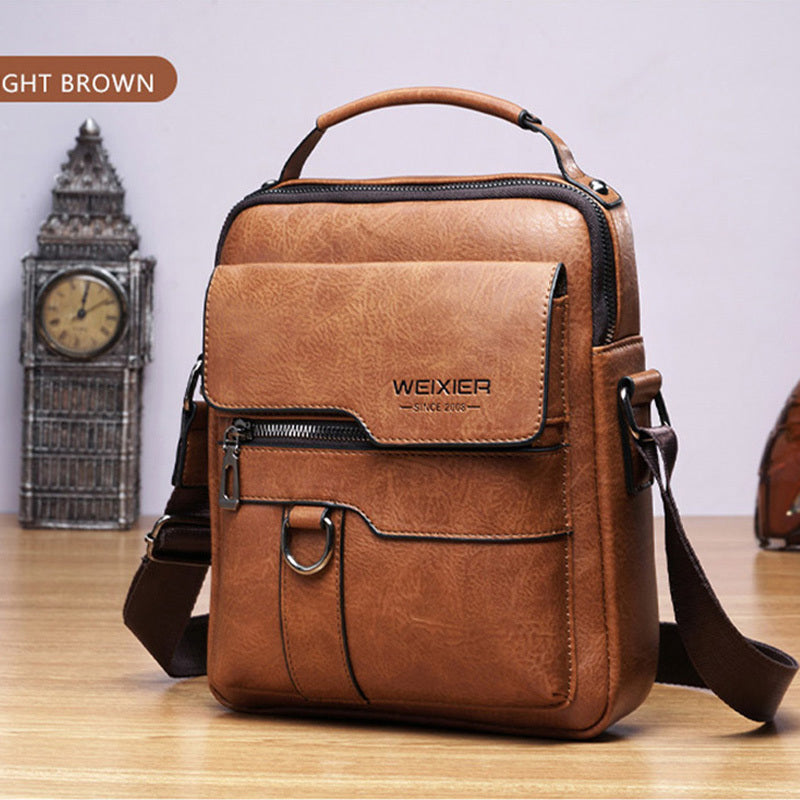 Levoire | Sac Crossbody En Cuir Brun clair