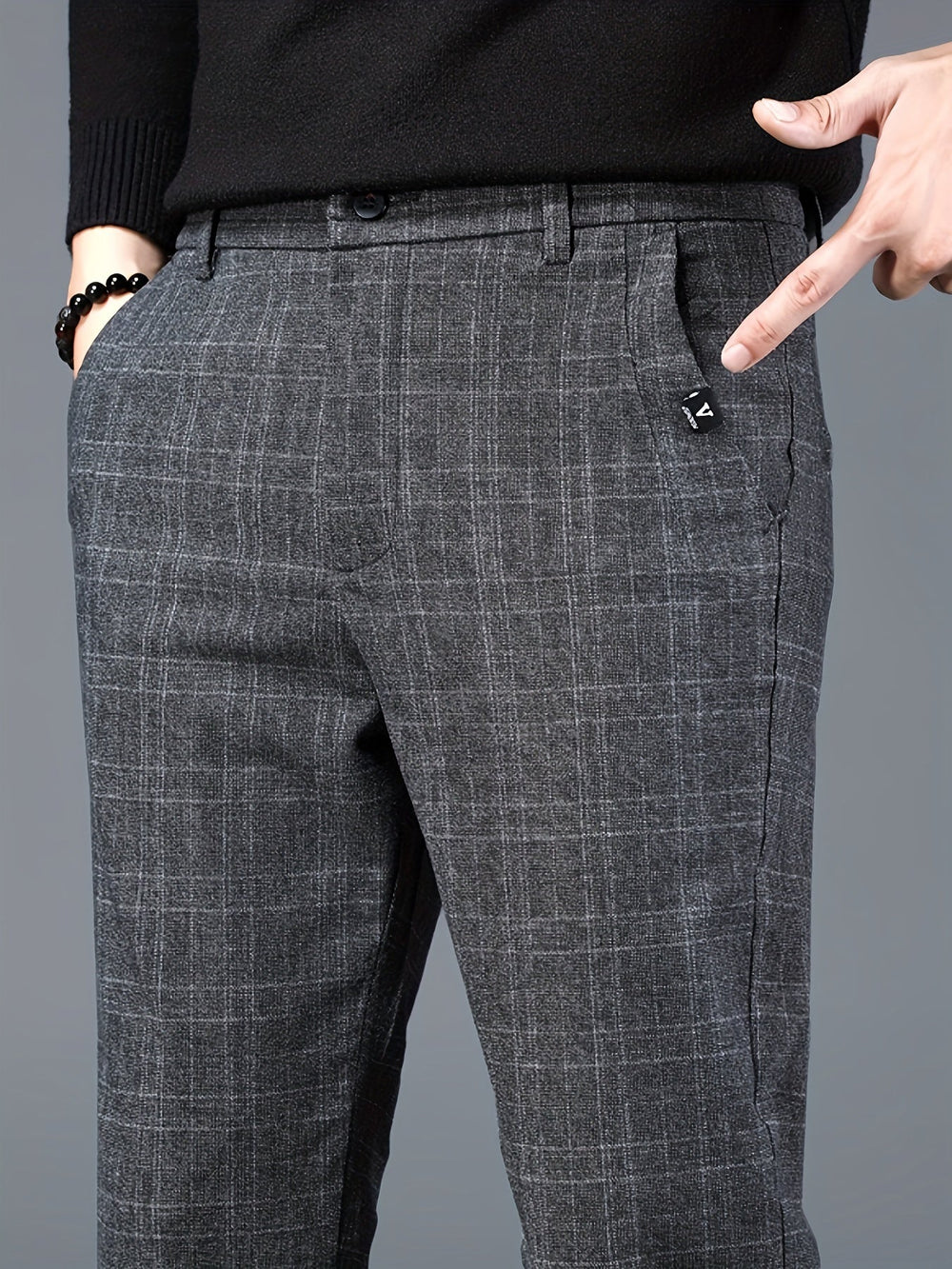 Levoire | Pantalon À Motifs De Mouvement Pour Homme