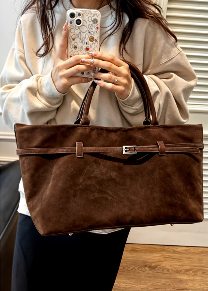 Levoire | Sac en cuir nubuck Bb