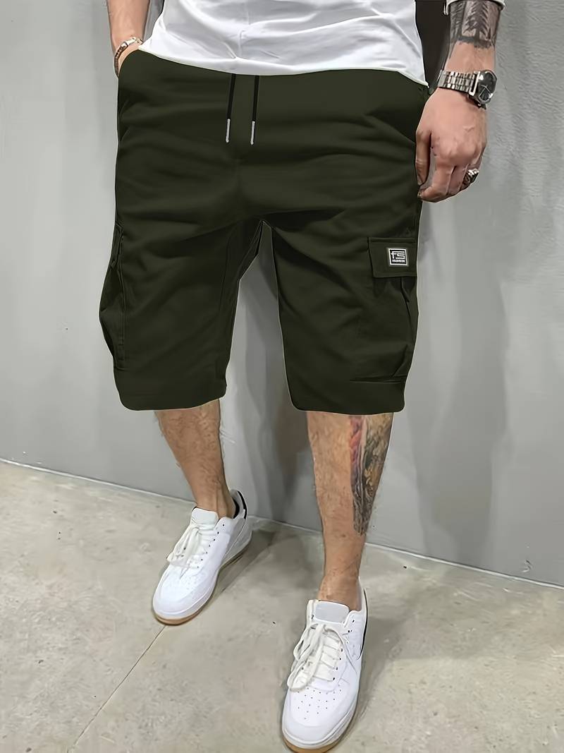 Levoire | Shorts Avec Graphique De Palmiers Vert armée