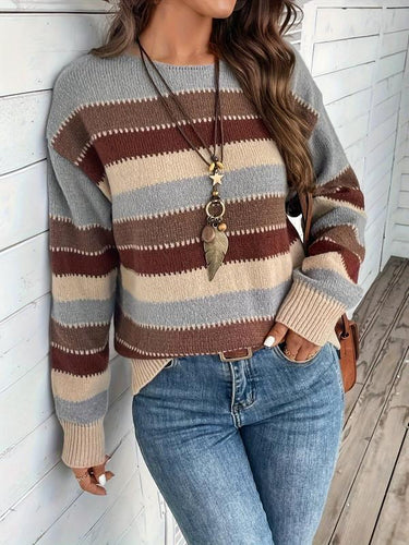 Levoire | Pull En Jersey Rayé