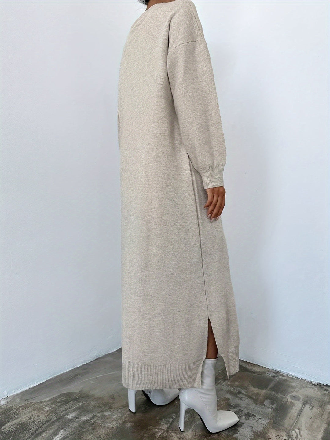 Levoire | Robe Avec Ourlet Fendu